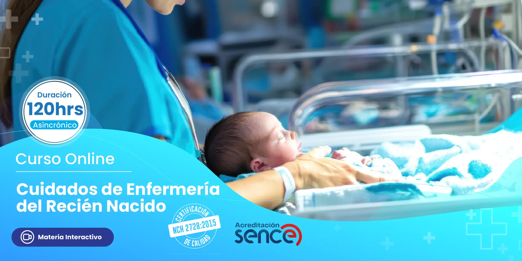 Cuidados de Enfermería del Recién Nacido – 120 Horas – Online