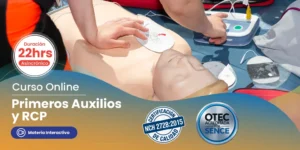 Curso de Primeros Auxilios y RCP – 22 Horas – Online