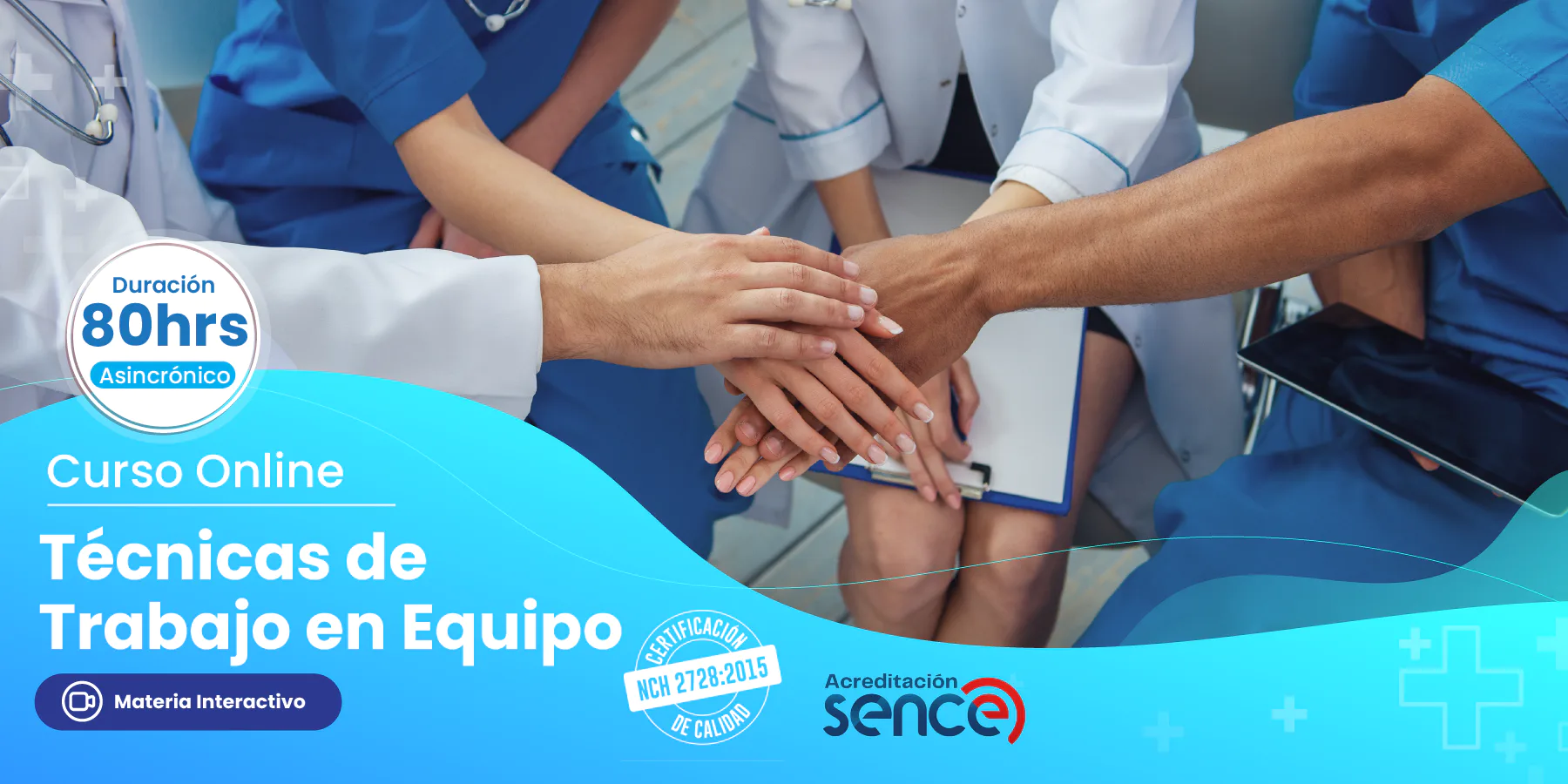 Técnicas de Trabajo en Equipo en Salud - 80 Horas Online