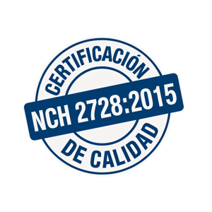 Certificación de calidad NCh 2728:2015