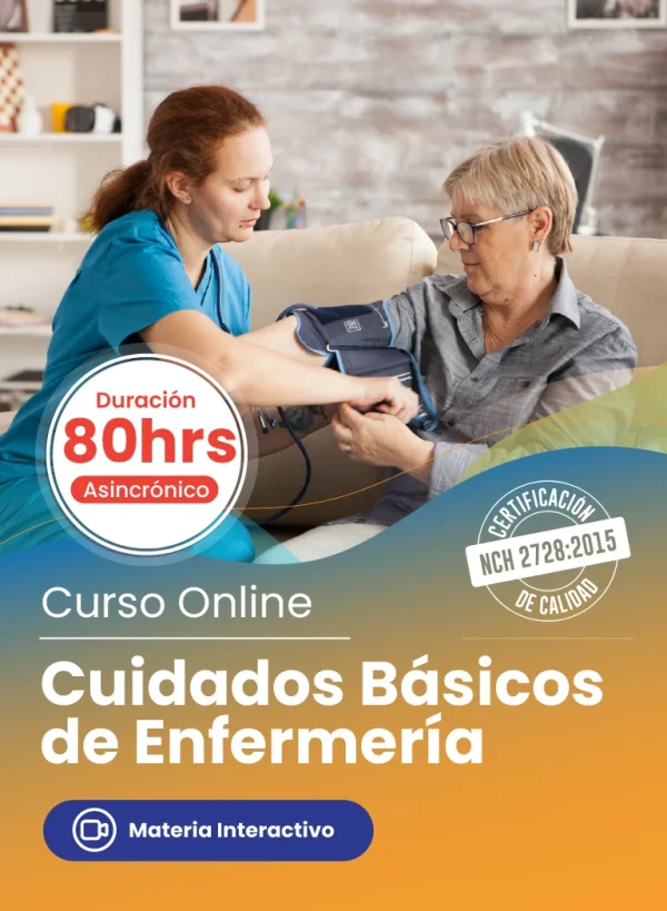 CURSO CUIDADOS BÁSICOS DE ENFERMERÍA 80 HRS