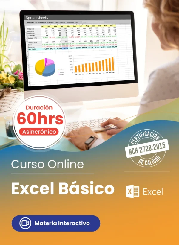 Curso de Excel Básico – 60 Horas – Online
