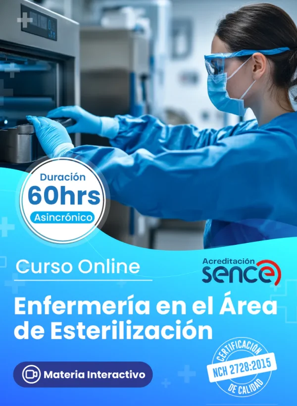 Enfermería en el Área de Esterilización - 60 Horas - Online
