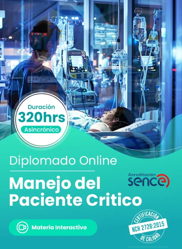 Diplomado Actualización en el Manejo del Paciente Crítico - 320 Horas - Online