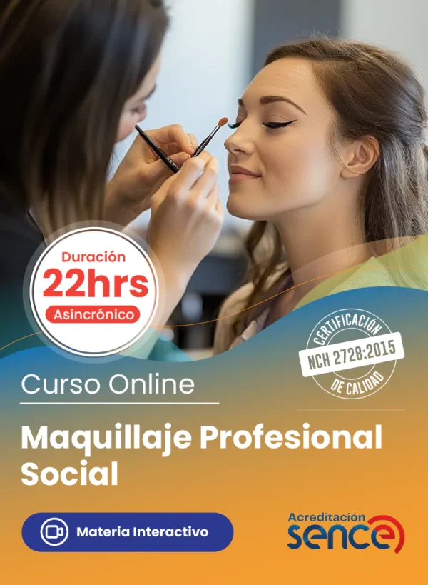 Curso Maquillaje Profesional Social - Online