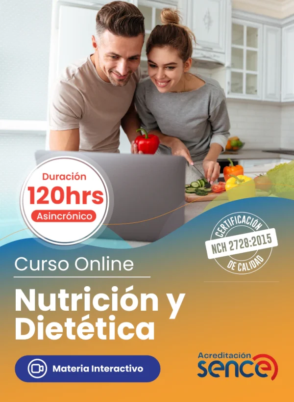 Curso Nutrición y Dietética - 120 Horas - Online