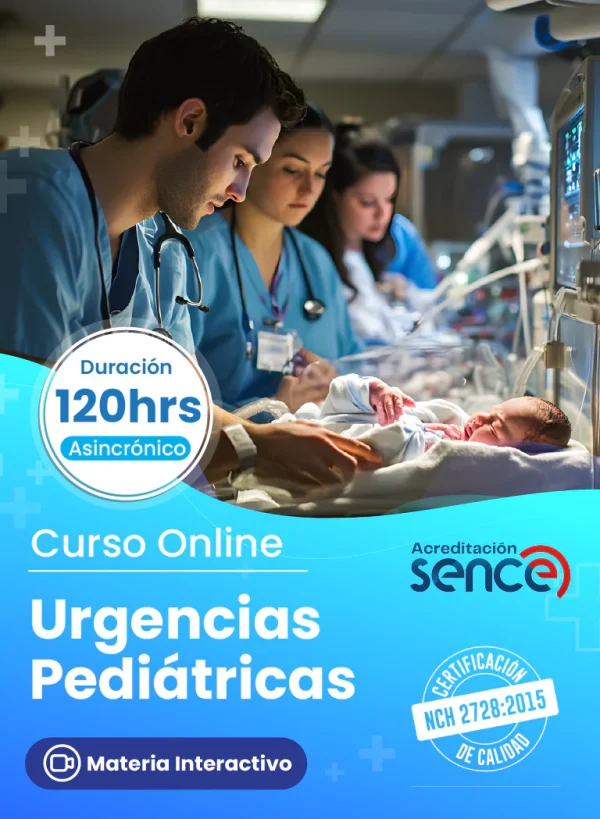 Curso de Urgencias Pediátricas – 120 Horas – Online